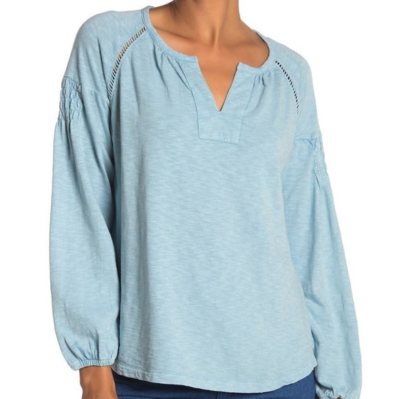 Frye Long Sleeve Knit Blouse - Picture 1 of 4